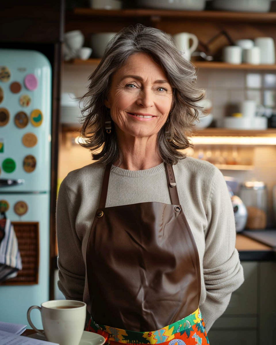 Annie, home cook and founder of Smily Recipes, smiling in her kitchen